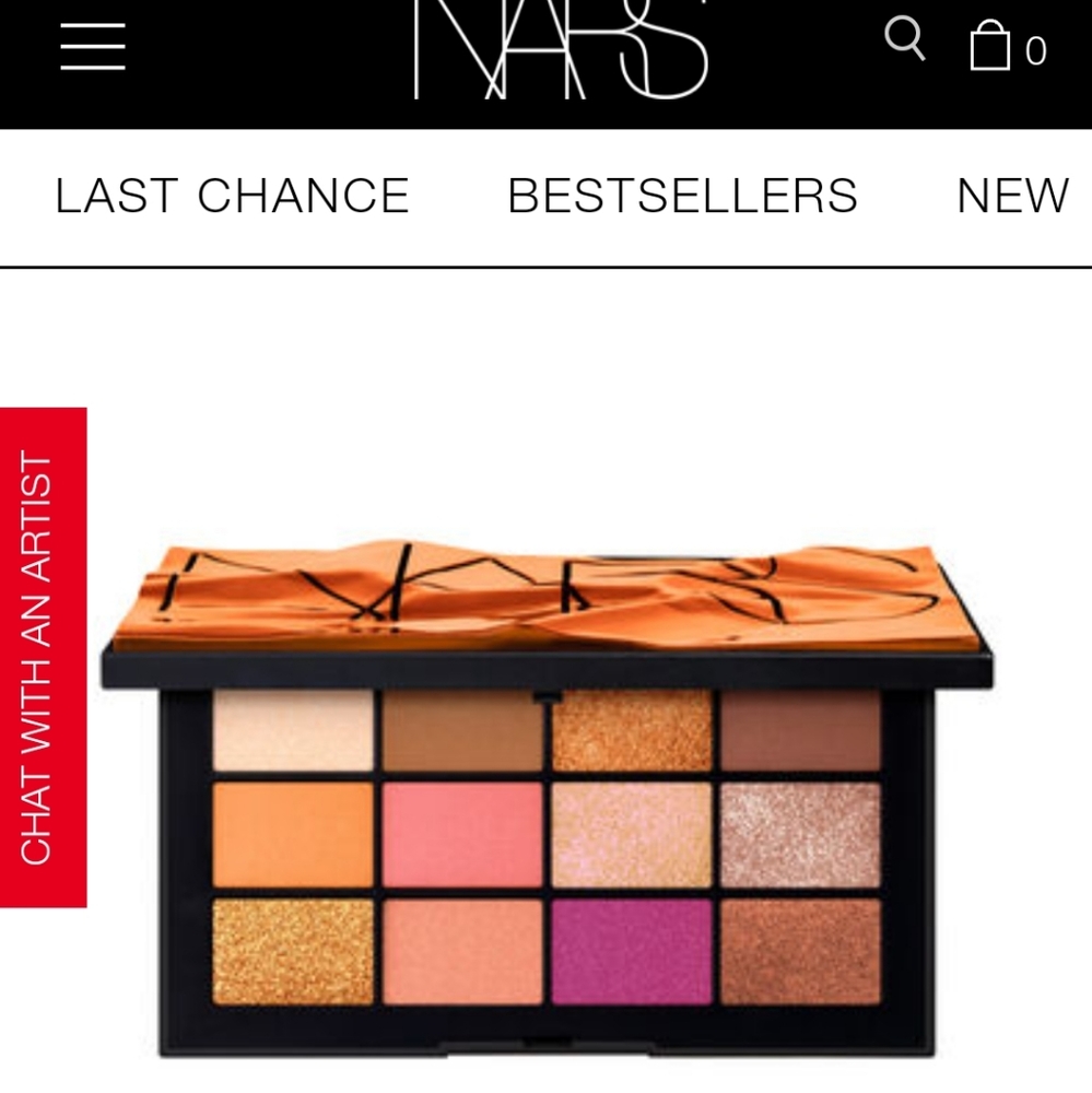 Nars afterglow eyeshadow palette